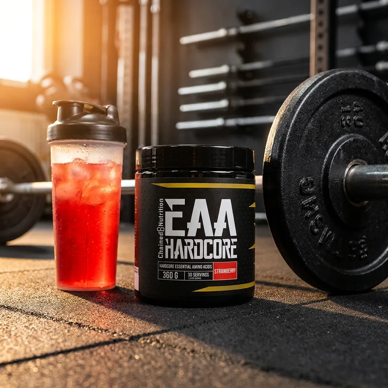 Chained Nutrition EAA Hardcore 360 g i hverdagsmiljø
