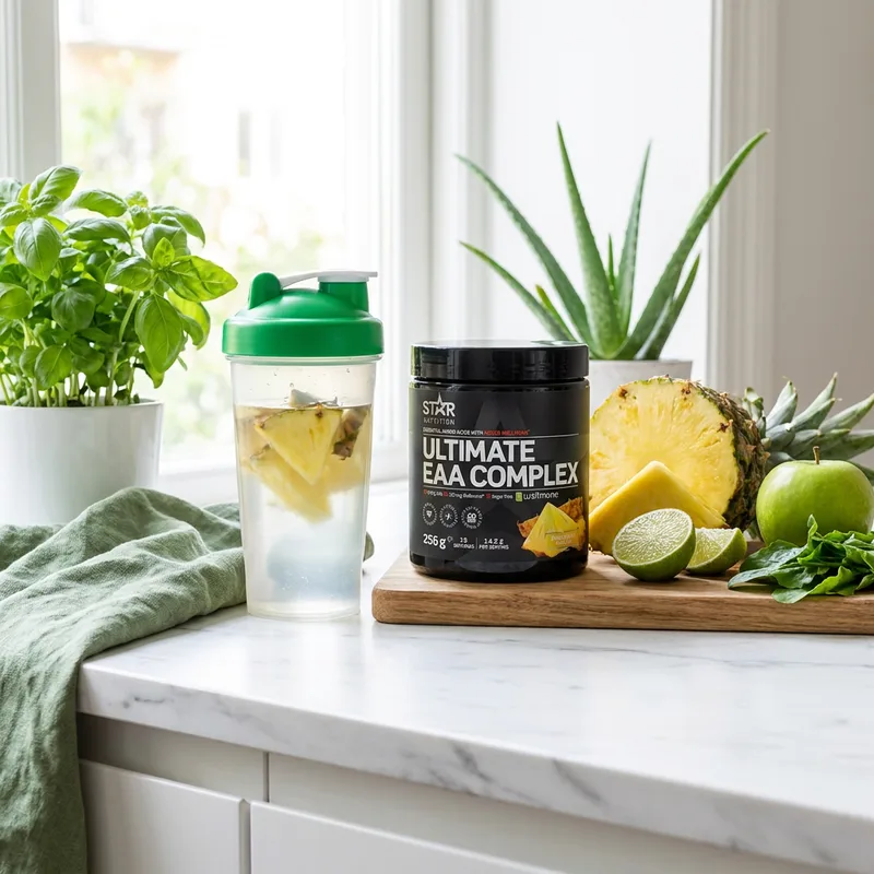 Star Nutrition Ultimate EAA Complex 256 g i hverdagsmiljø