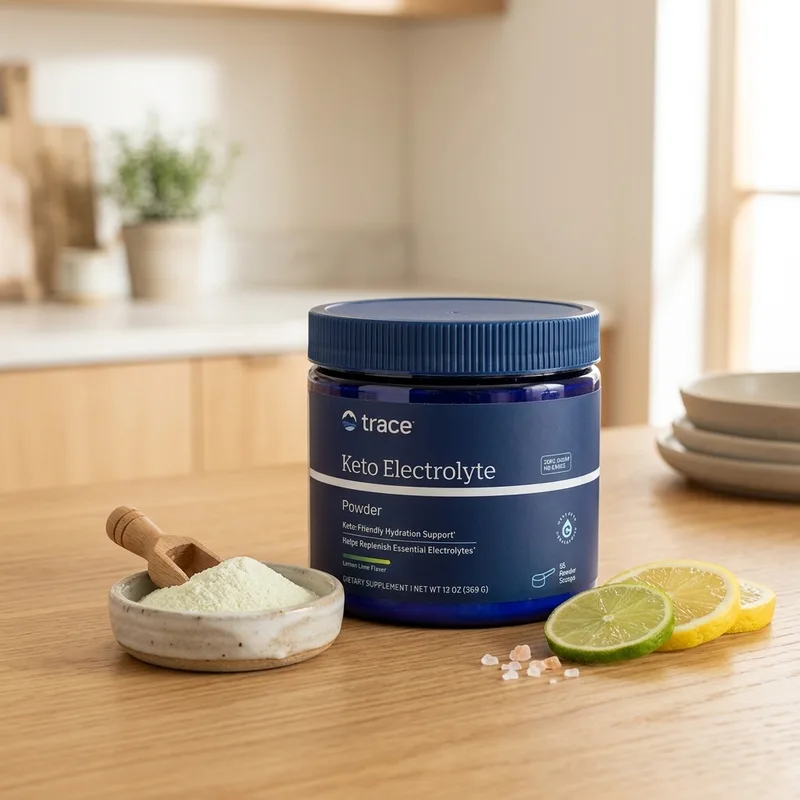 Trace Keto Electrolyte Powder Lemon Lime produktbilde