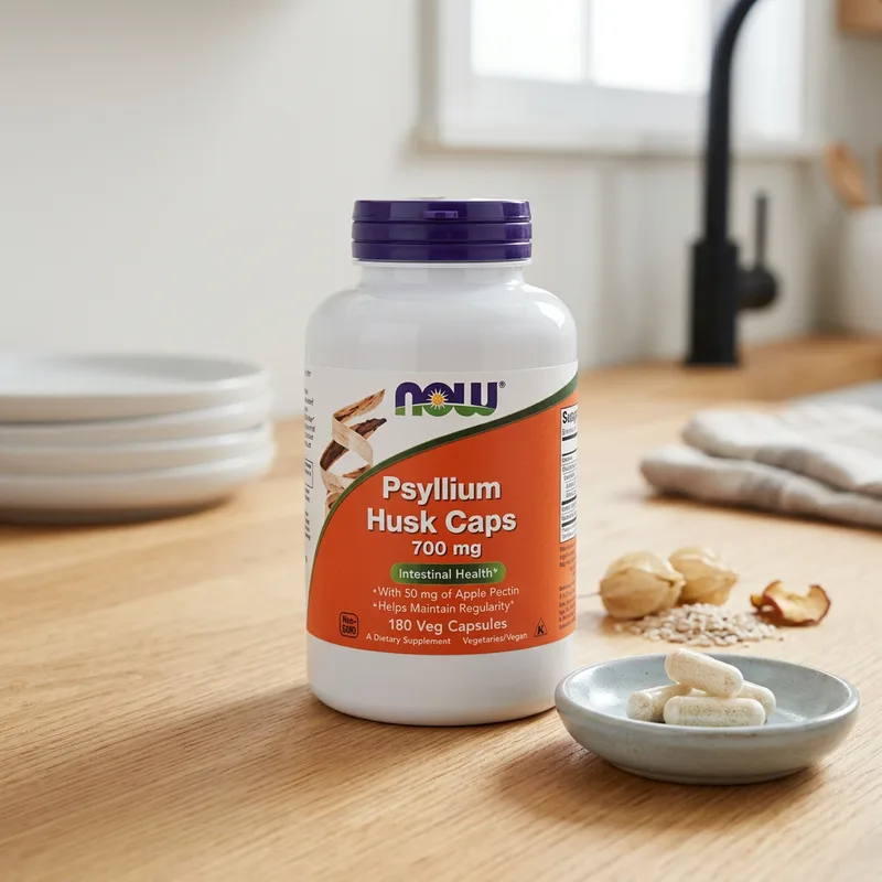 NOW Foods Psyllium Husk Caps produktbilde