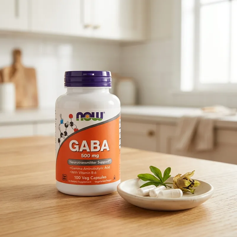 NOW Foods GABA produktbilde