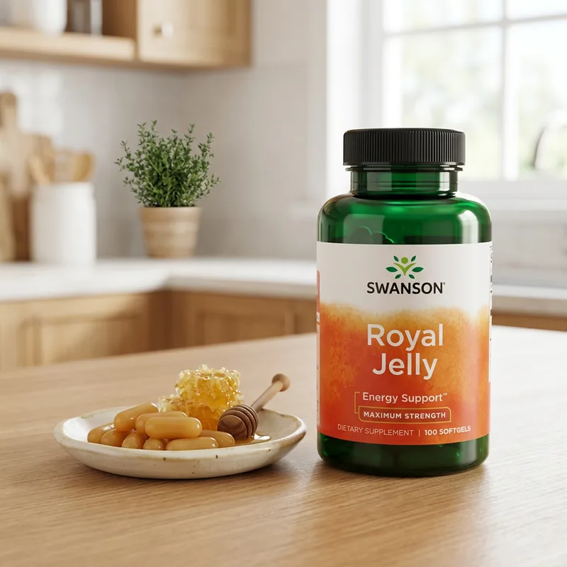 Swanson Royal Jelly (100 softgels) produktbilde