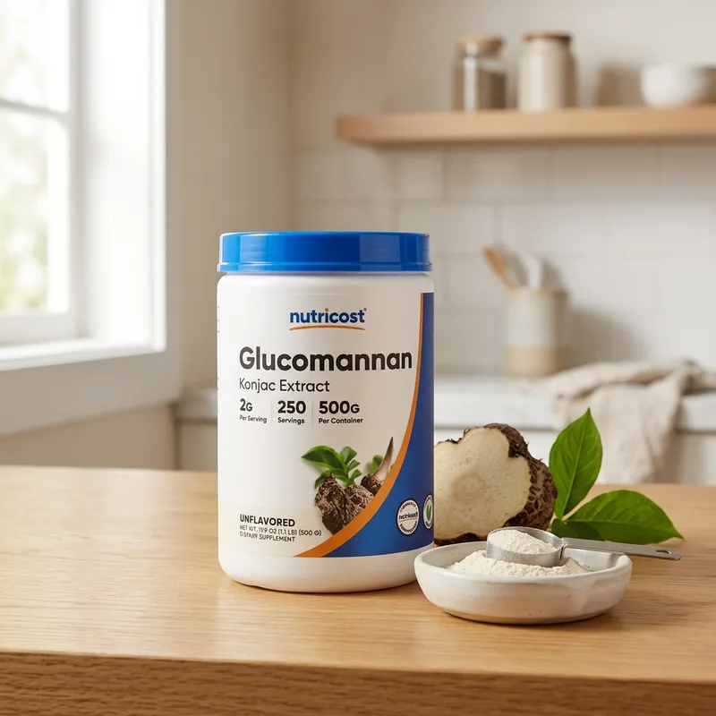 Nutricost Glucomannan Powder produktbilde