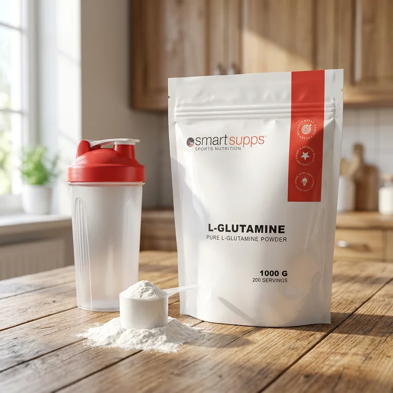 SmartSupps L-Glutamine 1 kg i hverdagsmiljø