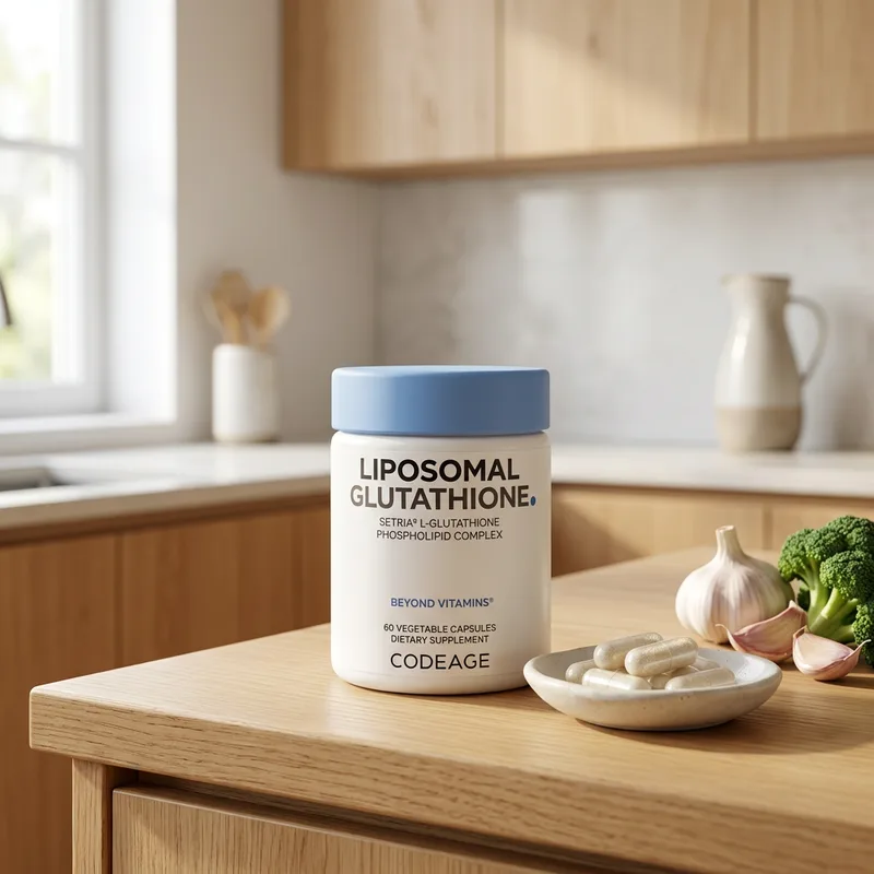 Codeage Liposomal Glutation, 250 mg produktbilde