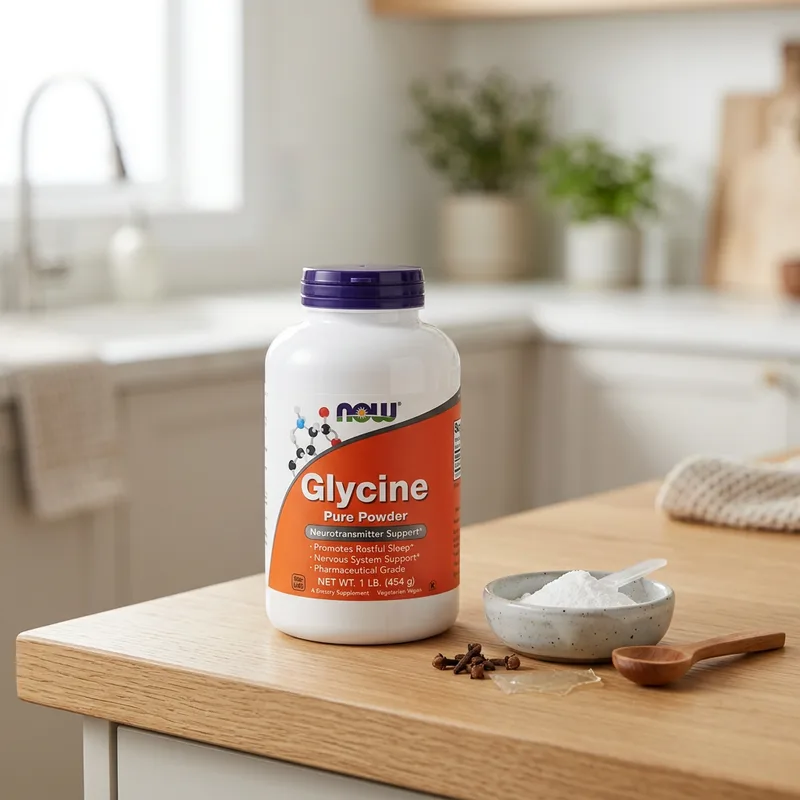NOW Foods Glycine Pure Powder produktbilde