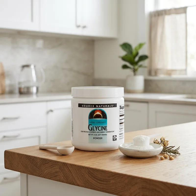 Source Naturals Glycine Powder produktbilde