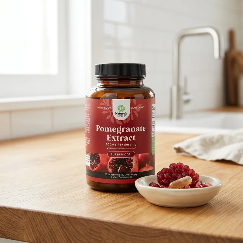 Nature's Craft Pomegranate Extract 500 mg produktbilde