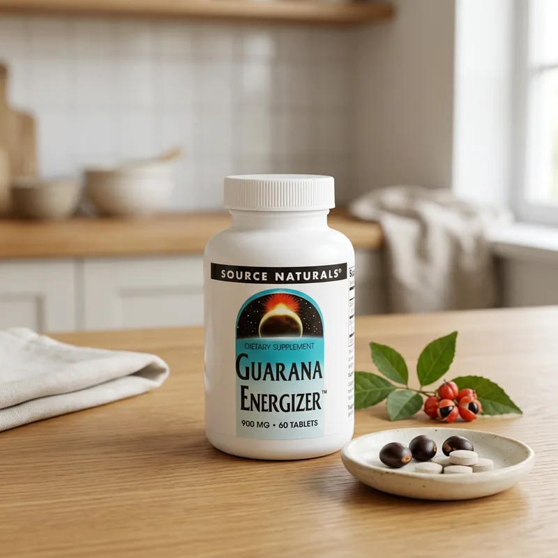 Source Naturals Guarana Energiser produktbilde