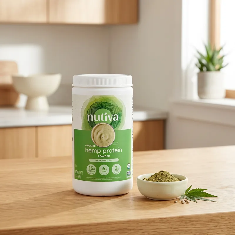 Nutiva Organic Hemp Protein Powder produktbilde