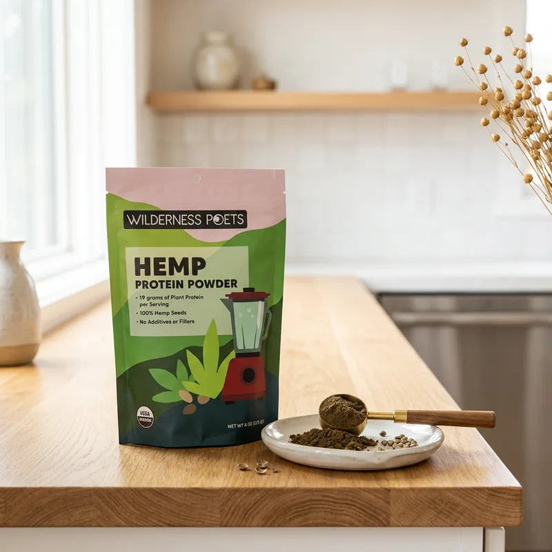 Wilderness Poets Organic Hemp Protein Powder produktbilde