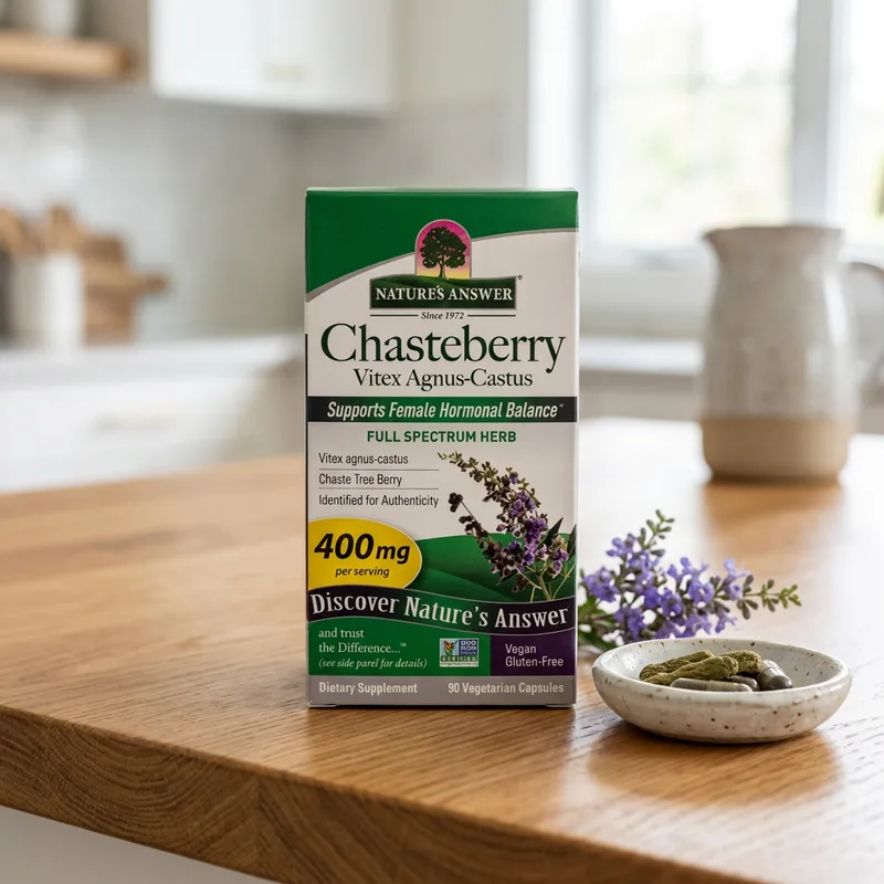 Nature's Answer Chasteberry Vitex 400 mg produktbilde