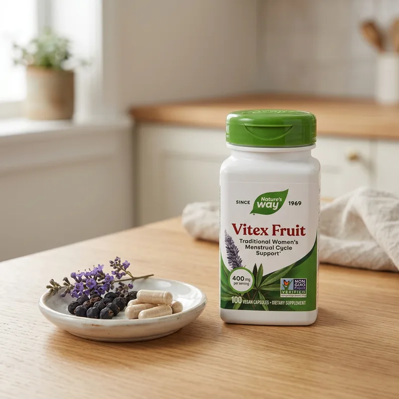 Nature's Way Vitex Fruit 400 mg produktbilde