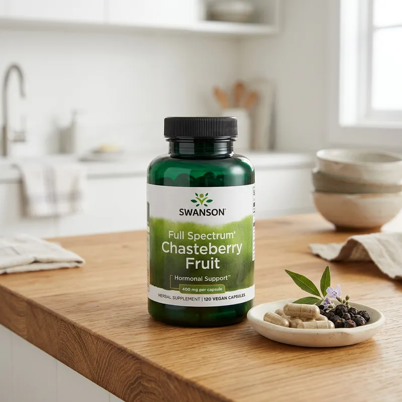 Swanson Full Spectrum Chasteberry 400 mg produktbilde