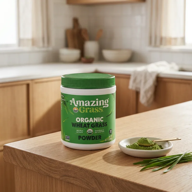 Amazing Grass Økologisk Hvetegresspulver produktbilde