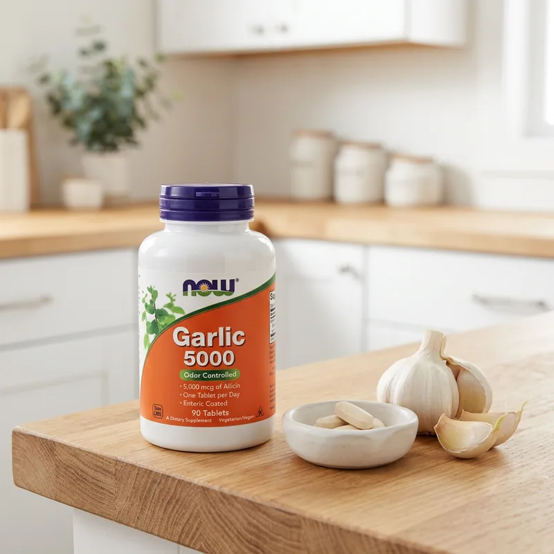 NOW Foods Garlic 5000 produktbilde