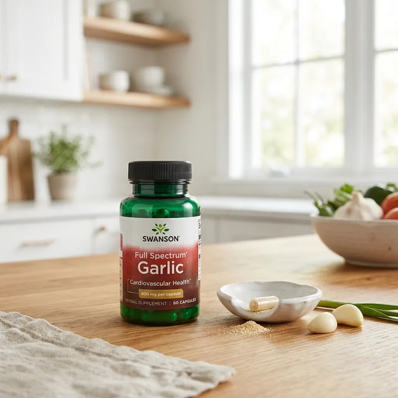 Swanson Full Spectrum Garlic 400 mg produktbilde