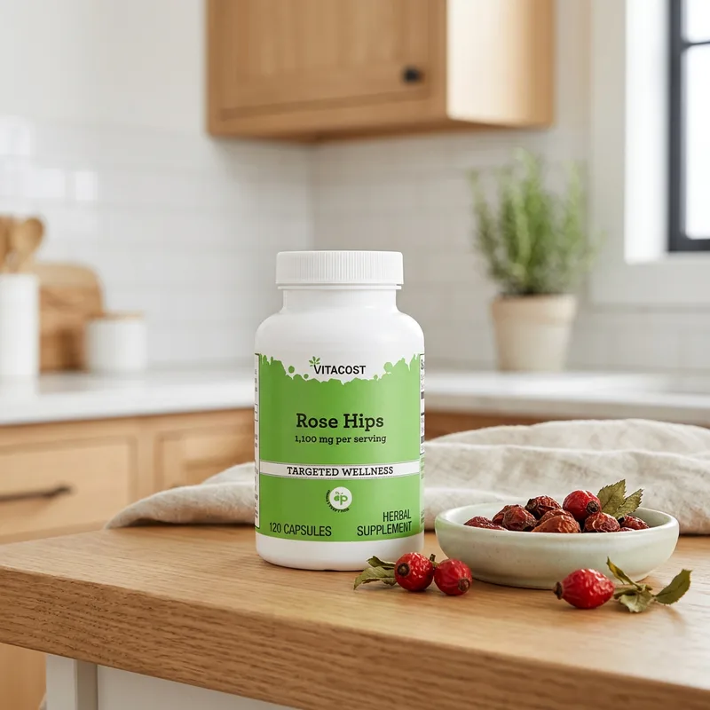 Vitacost Rosehips produktbilde