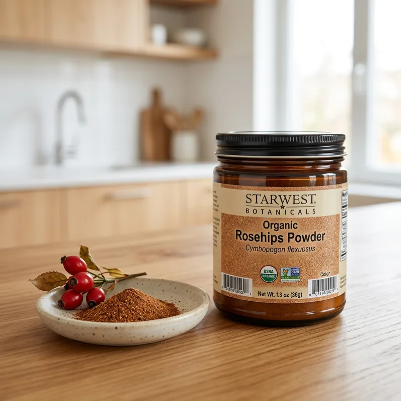 Starwest Botanicals Økologisk Nypepulver produktbilde