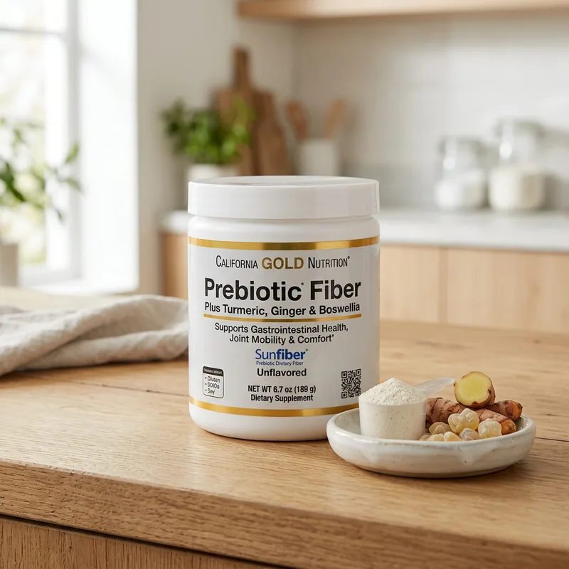 California Gold Nutrition Prebiotic Fibre Plus produktbilde