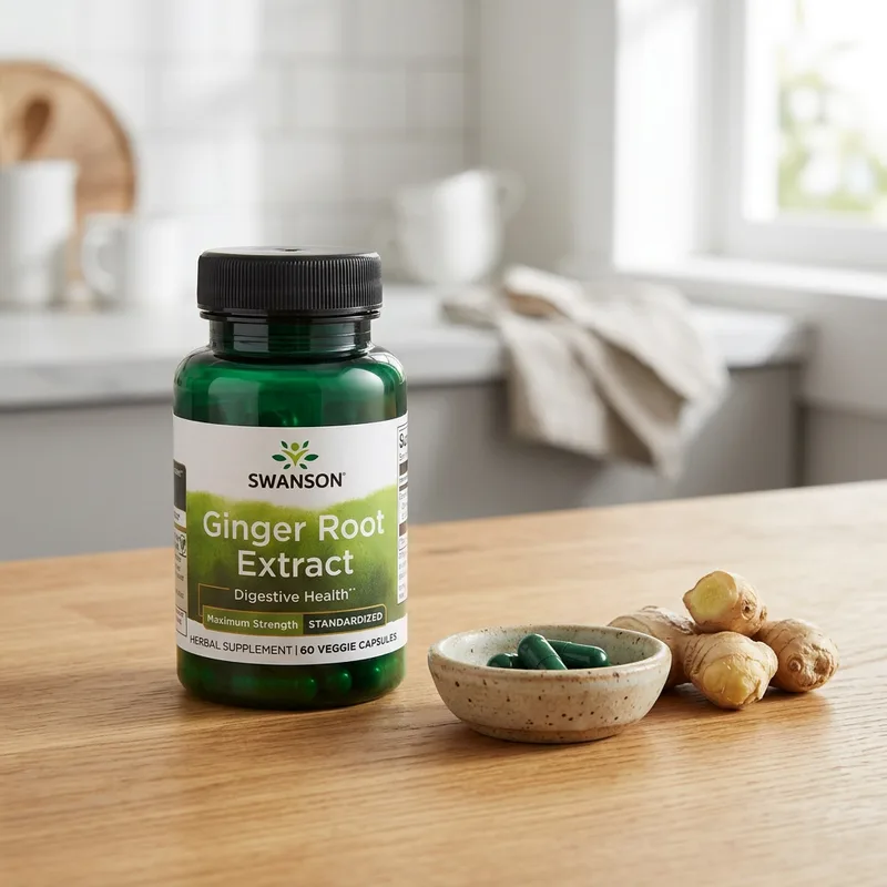 Swanson Ginger Root Extract, standardisert produktbilde