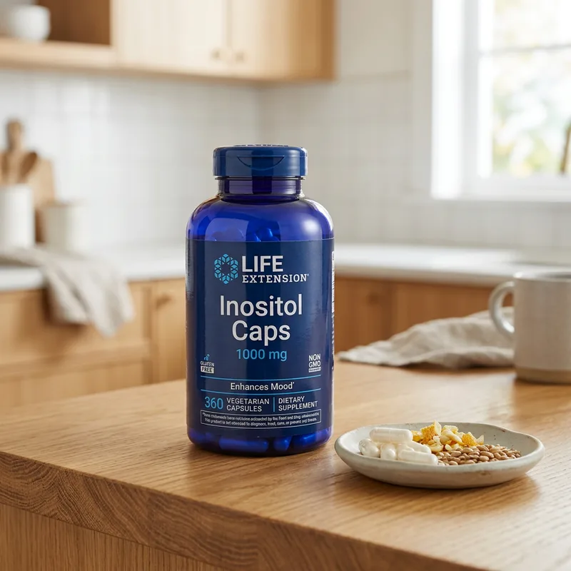 Life Extension Inositol Caps 1000 mg produktbilde