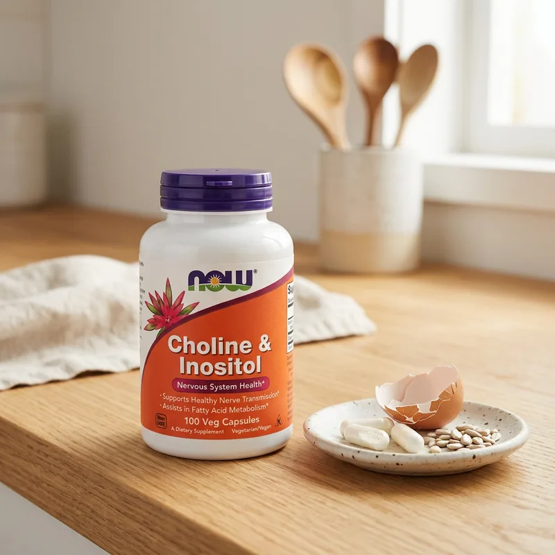 NOW Foods Choline & Inositol produktbilde