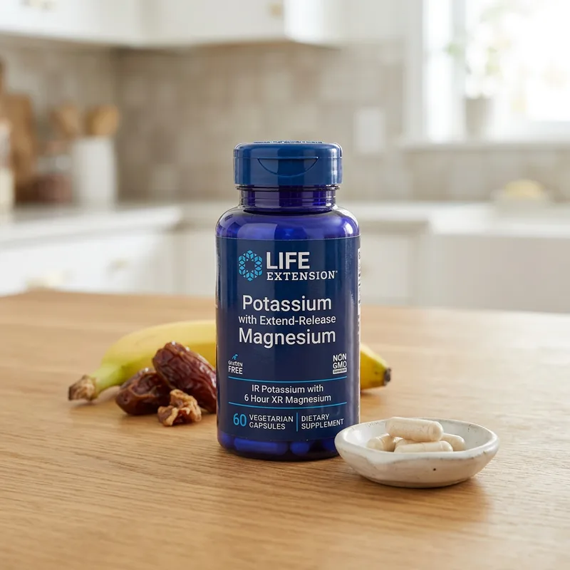 Life Extension Potassium med Extended-Release Magnesium produktbilde