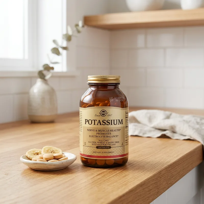 Solgar Potassium 99 mg produktbilde