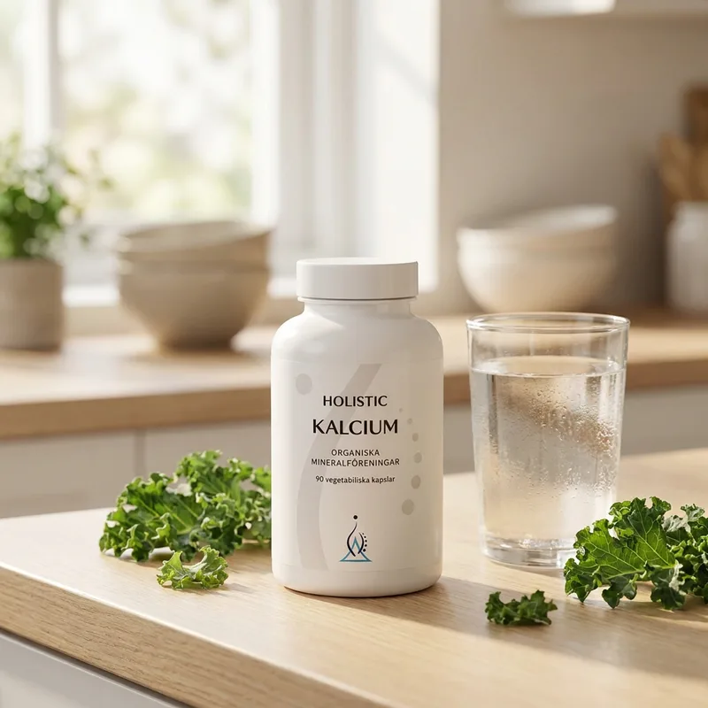 Holistic Kalsium 160 mg 90 kapsler i hverdagsmiljø
