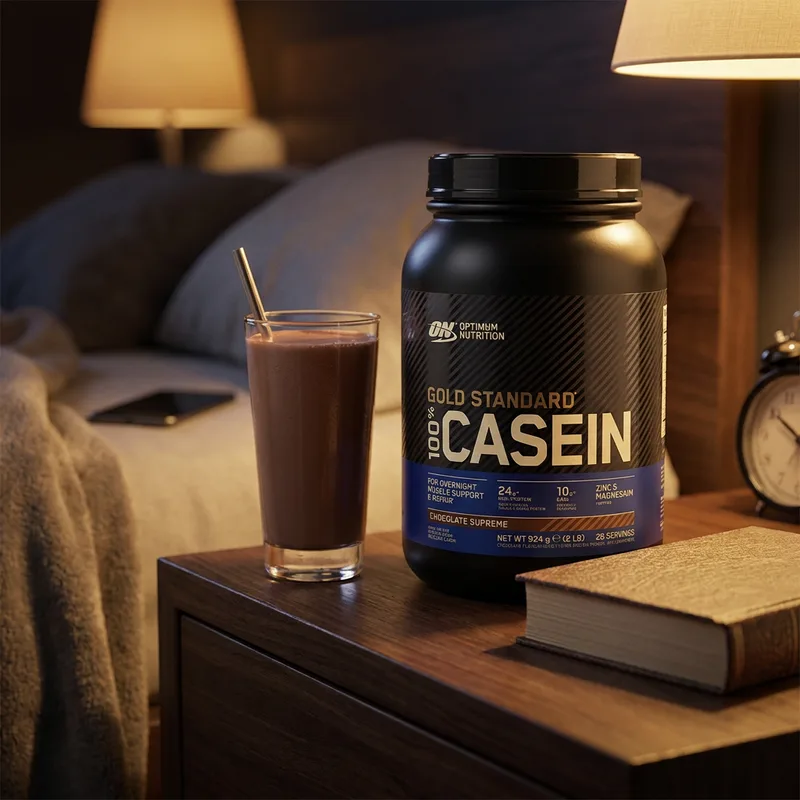Optimum Nutrition Gold Standard 100% Casein 908 g i hverdagsmiljø