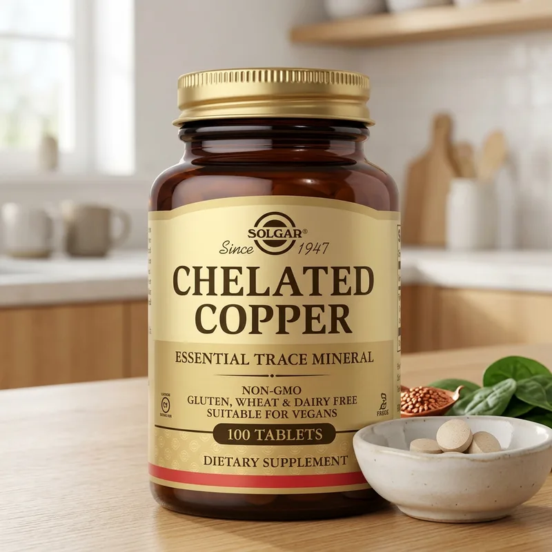 Solgar Chelated Copper 2,5 mg produktbilde