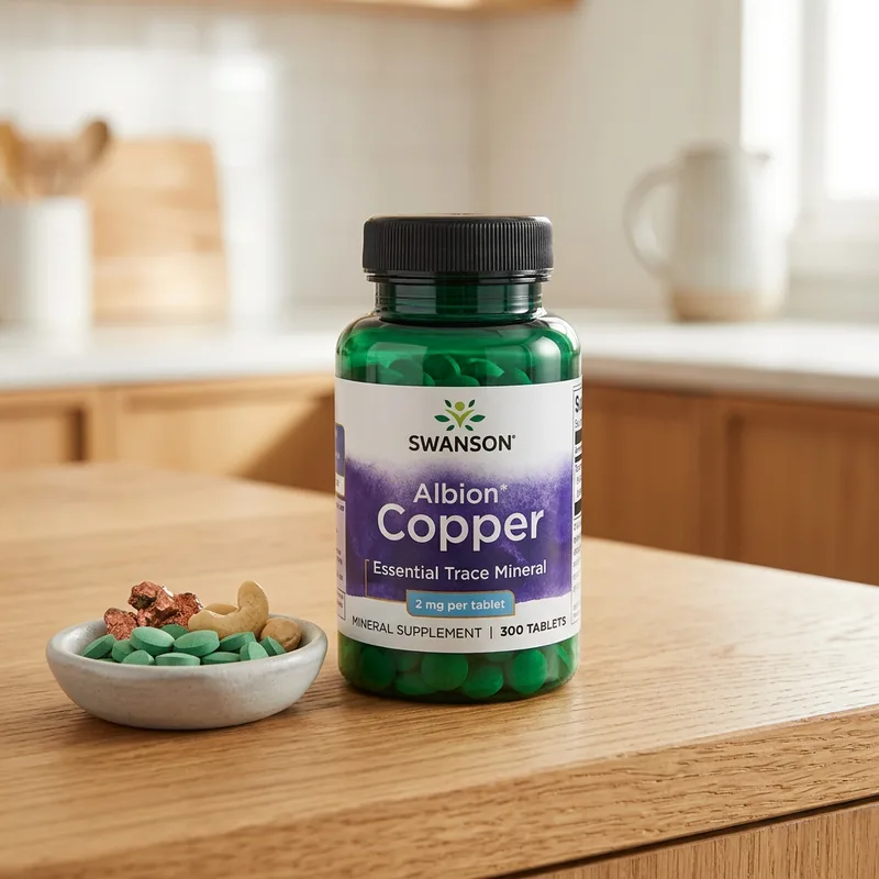 Swanson Albion Copper 2 mg produktbilde