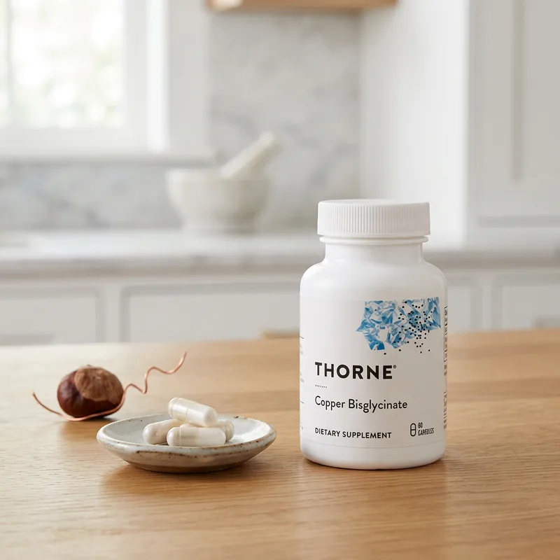 Thorne Chelated Copper produktbilde