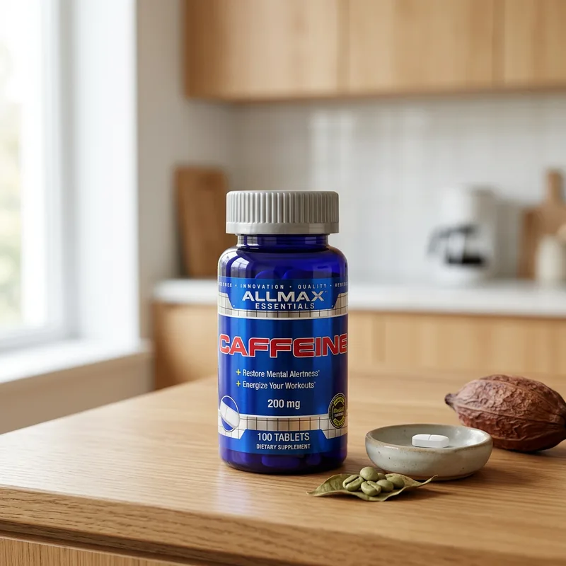 ALLMAX Essentials Caffeine 200 mg produktbilde