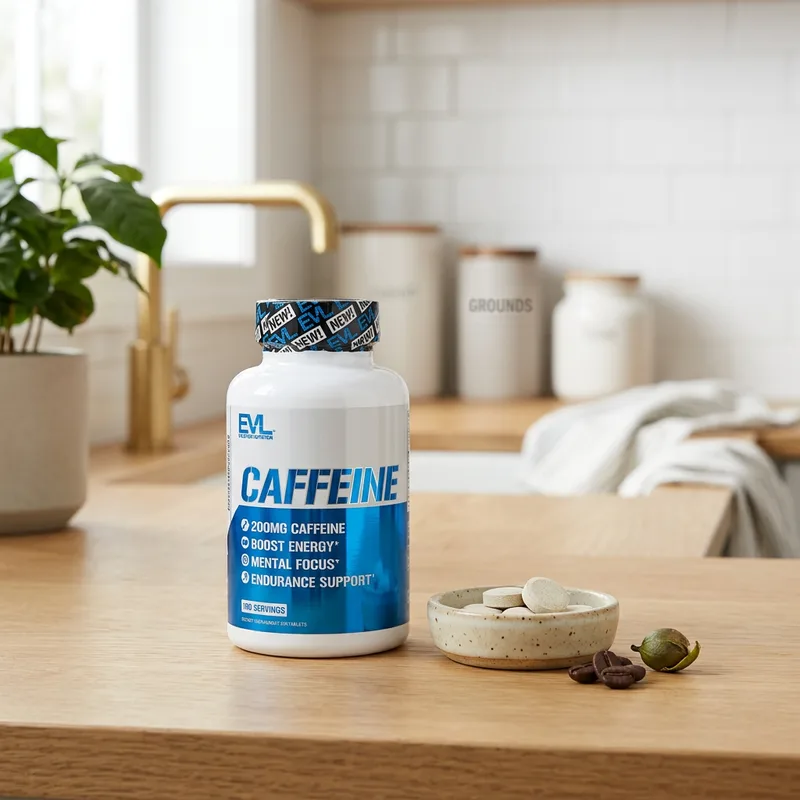 EVLution Nutrition Caffeine 200 mg produktbilde