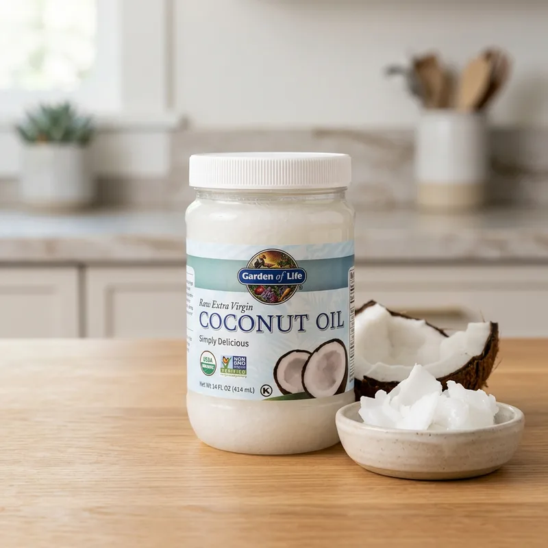 Garden of Life Raw Extra Virgin Coconut Oil (414 ml) produktbilde