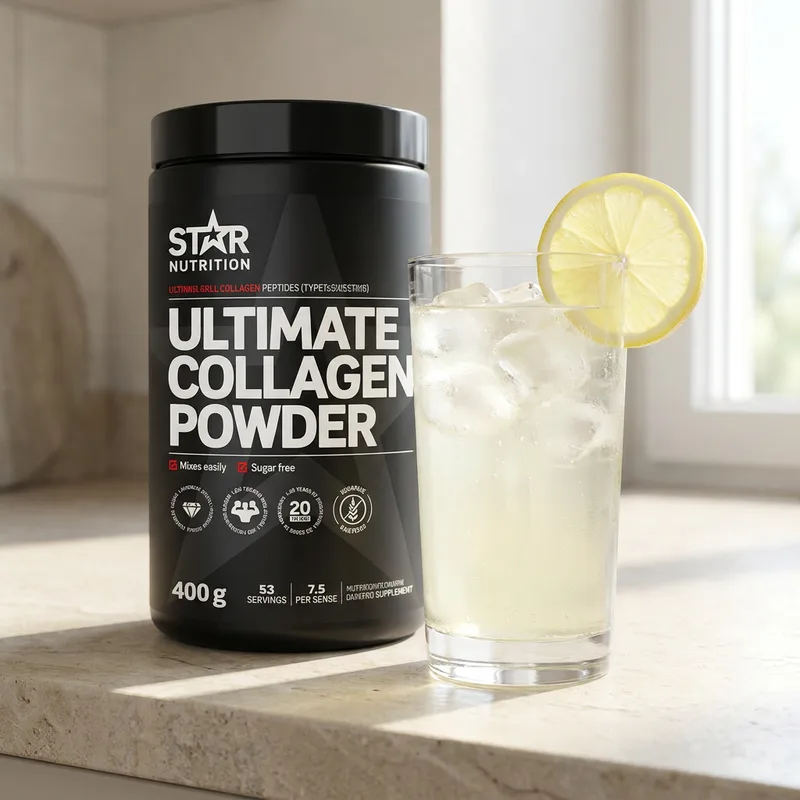 Star Nutrition Ultimate Collagen Powder 400 g i hverdagsmiljø