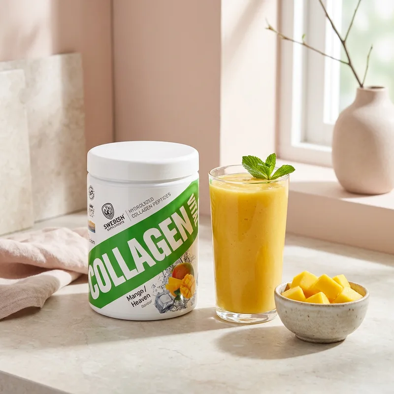 Swedish Supplements Collagen Vital Peptan 400 g i hverdagsmiljø