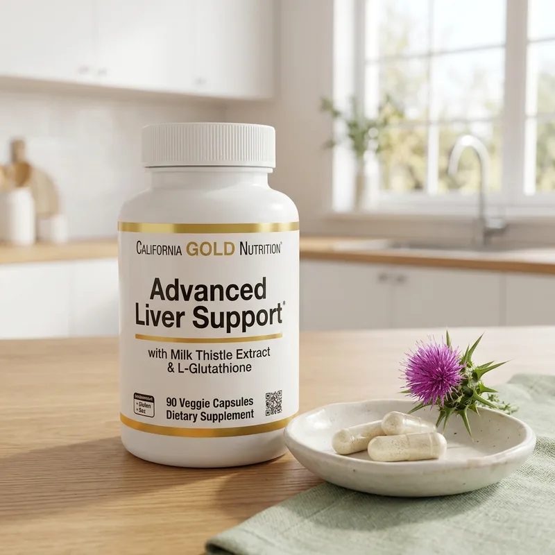 California Gold Nutrition Advanced Liver Support produktbilde