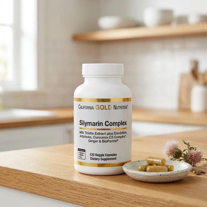 California Gold Nutrition Silymarin Complex produktbilde