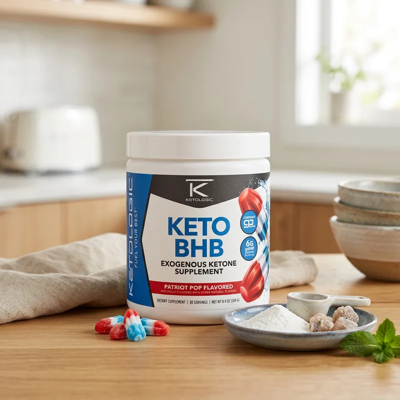 KetoLogic Keto BHB – Patriot Pop produktbilde