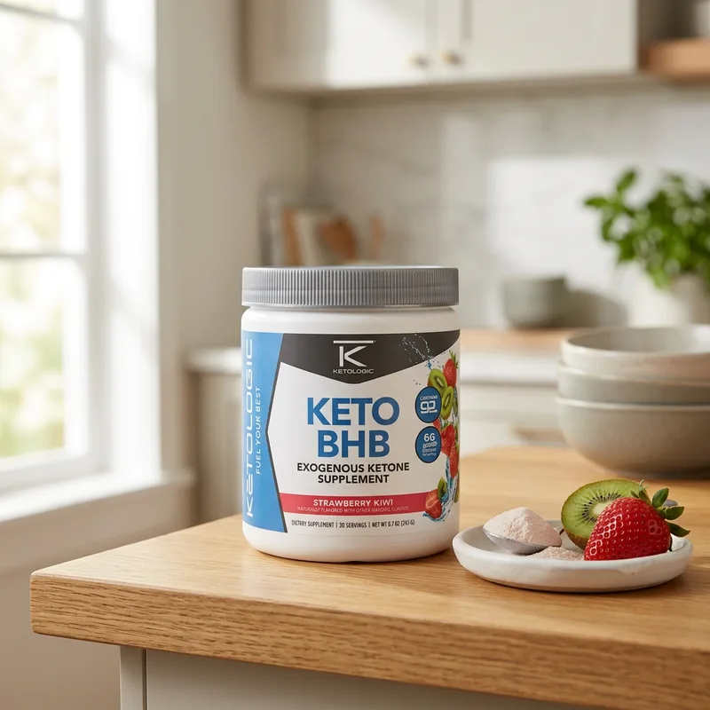 KetoLogic Keto BHB – Strawberry Kiwi produktbilde