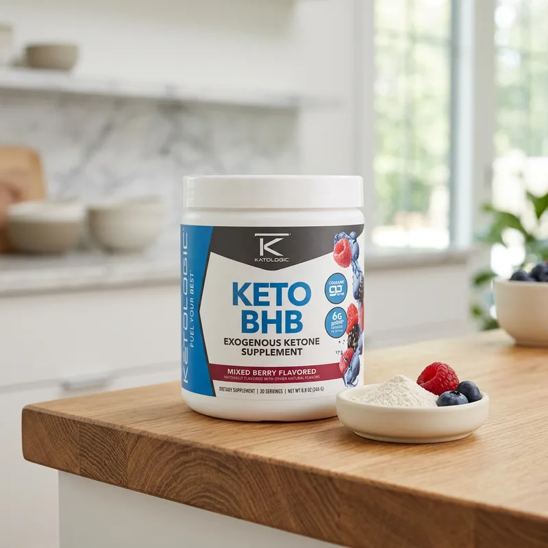 KetoLogic Keto BHB – Mixed Berry produktbilde