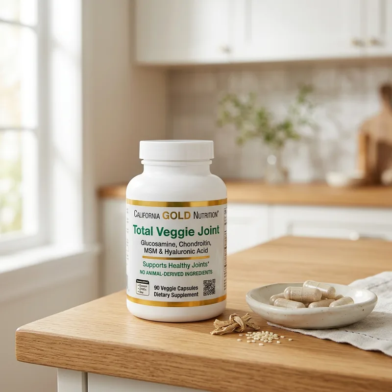 California Gold Nutrition Total Veggie Joint Support – 90 ka produktbilde