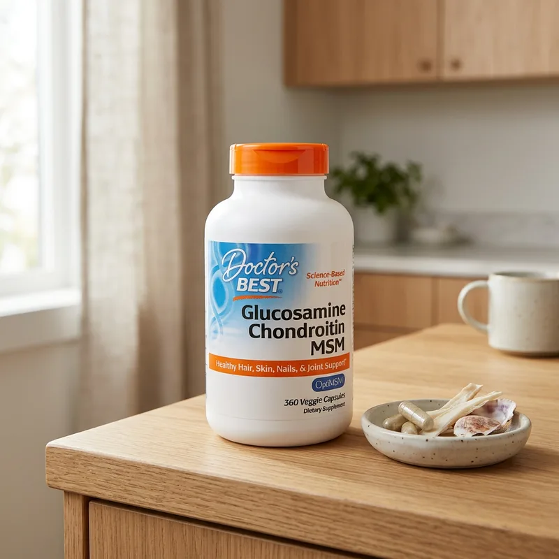 Doctor's Best Glukosamin Kondroitin MSM – 360 kapsler produktbilde