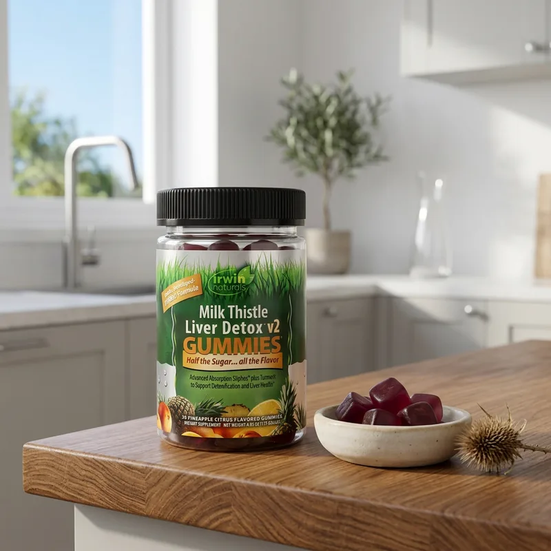 Irwin Naturals Milk Thistle Gummies produktbilde