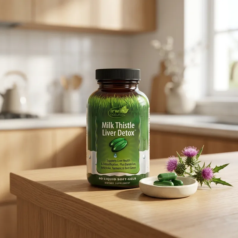 Irwin Naturals Milk Thistle Liver Detox produktbilde