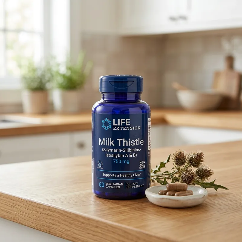 Life Extension Milk Thistle 750 mg produktbilde