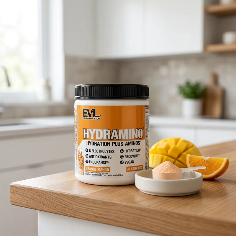 EVLution Nutrition HydrAmino – Orange Mango produktbilde
